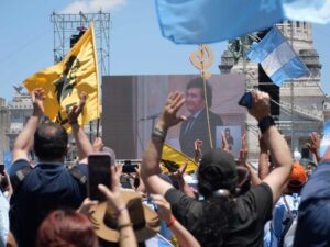 Buenos Aires, Argentina / 12 December 2023 / First protest against President Milei's reform in Buenos Aires / Photo: Mattia Fossati / Shutterstock