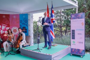 The birthday of King Charles III was celebrated at the residence of the British ambassador